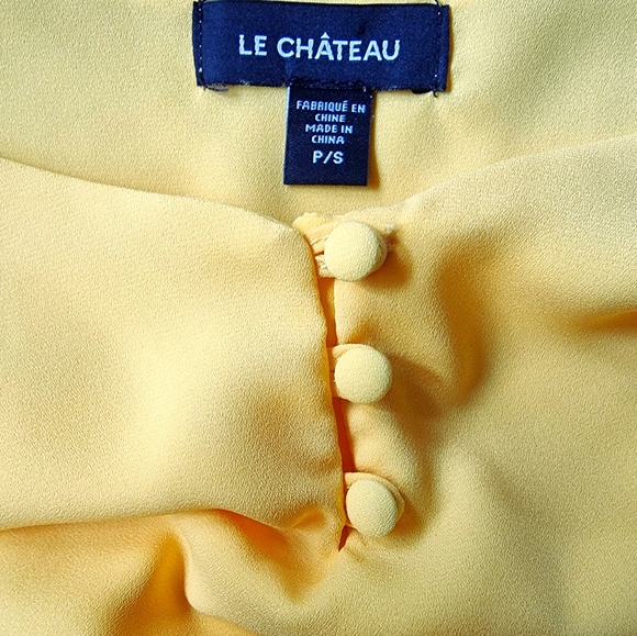 3/$40 Sale! Le Chateau Lined Flowy Tank Top - Picture 6 of 7